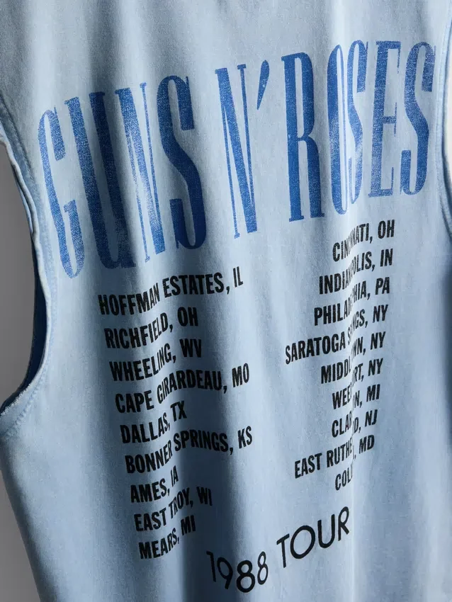 Guns n' roses graphic tank top