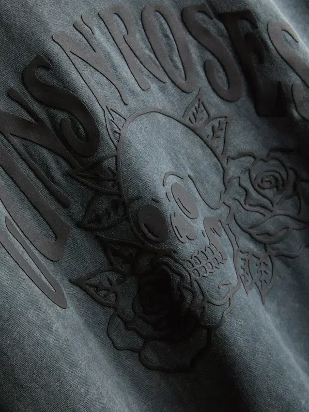 Guns n' roses lace trim t-shirt
