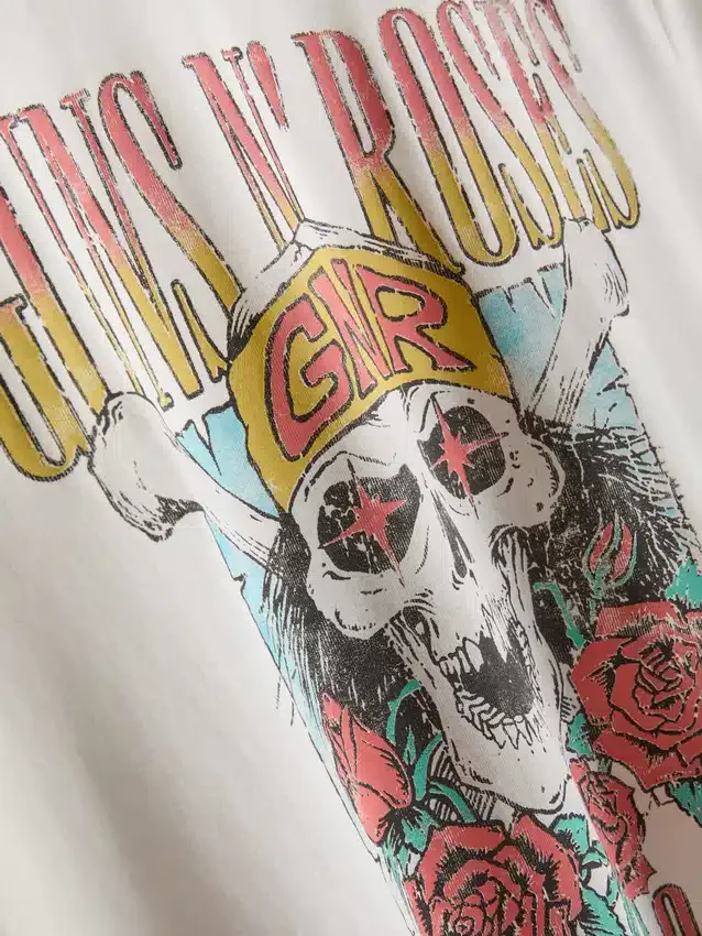Guns n' roses short pajama set