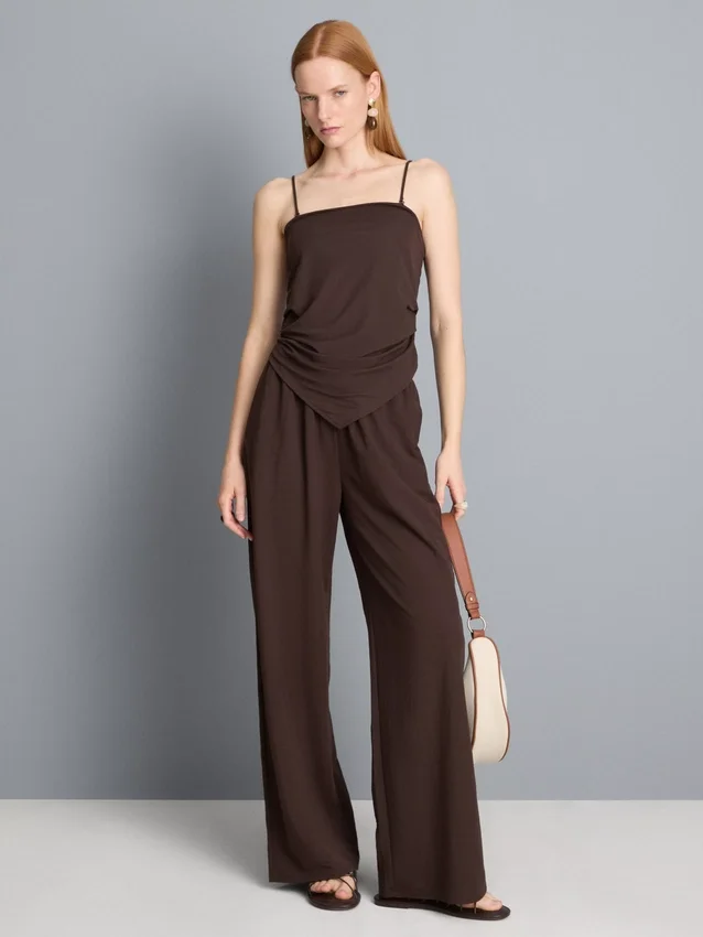 Hanky hem bandeau top