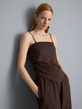 Hanky hem bandeau top