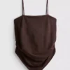 Hanky hem bandeau top