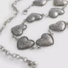 Heart chain belt