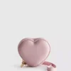 Heart coin purse