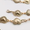 Heart detail chain belt