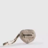Heart keychain coin purse