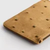 Heart stud wristlet pouch
