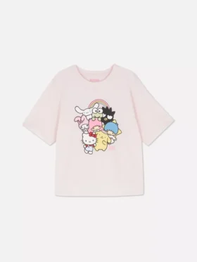 Hello kitty and friends graphic pajama top