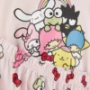 Hello kitty and friends graphic pajama top