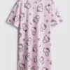 Hello kitty cotton graphic nightshirt
