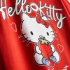 Hello kitty cotton relaxed strawberry tee