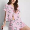 Hello kitty short boyfriend pajamas