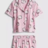Hello kitty short boyfriend pajamas