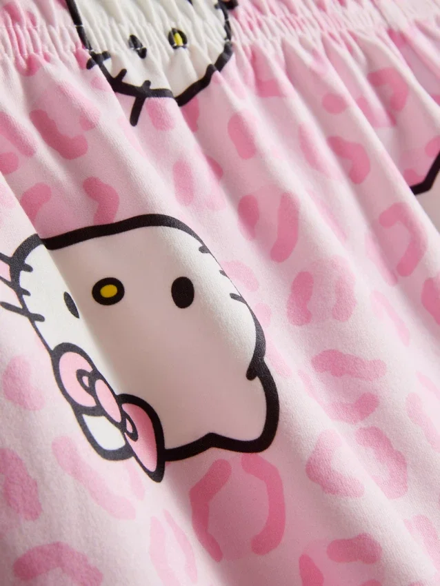 Hello kitty short boyfriend pajamas