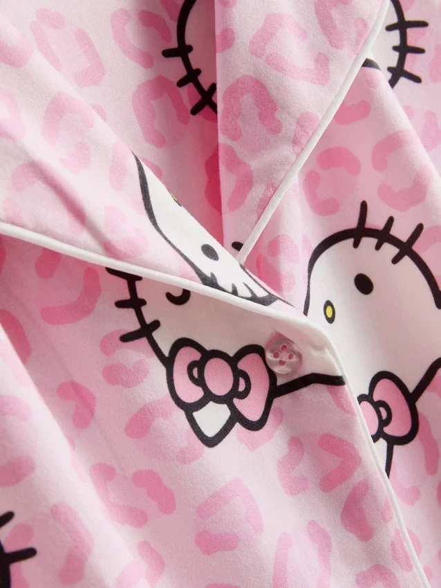Hello kitty short boyfriend pajamas