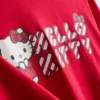 Hello kitty striped pajama set