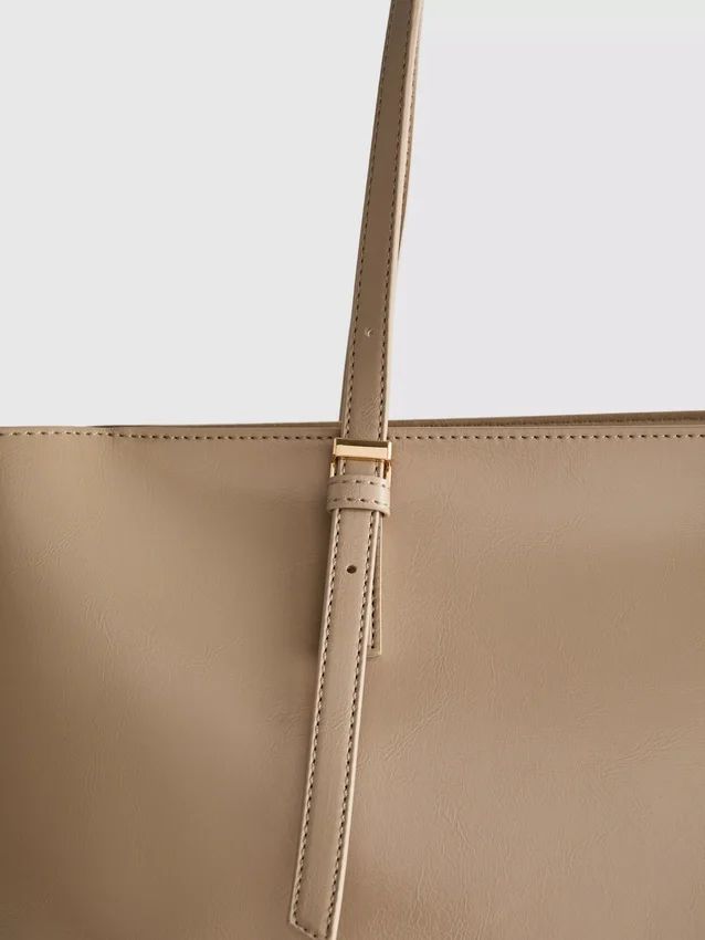 High shine shopper