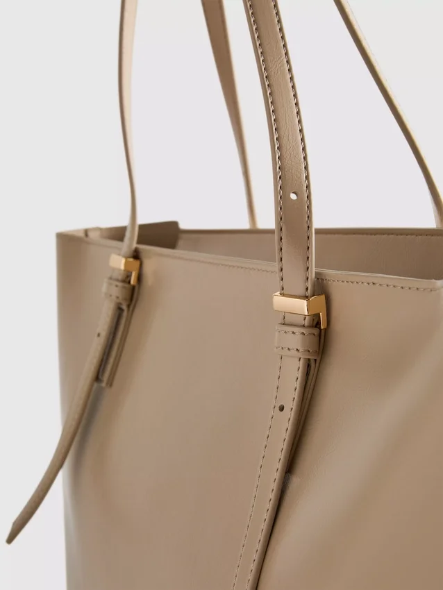 High shine shopper
