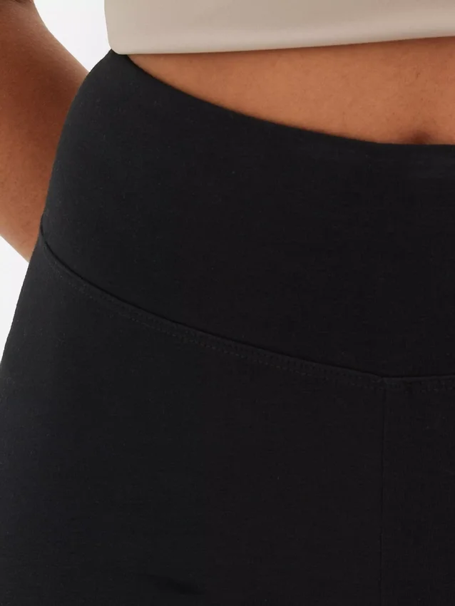 High waist jersey leggings
