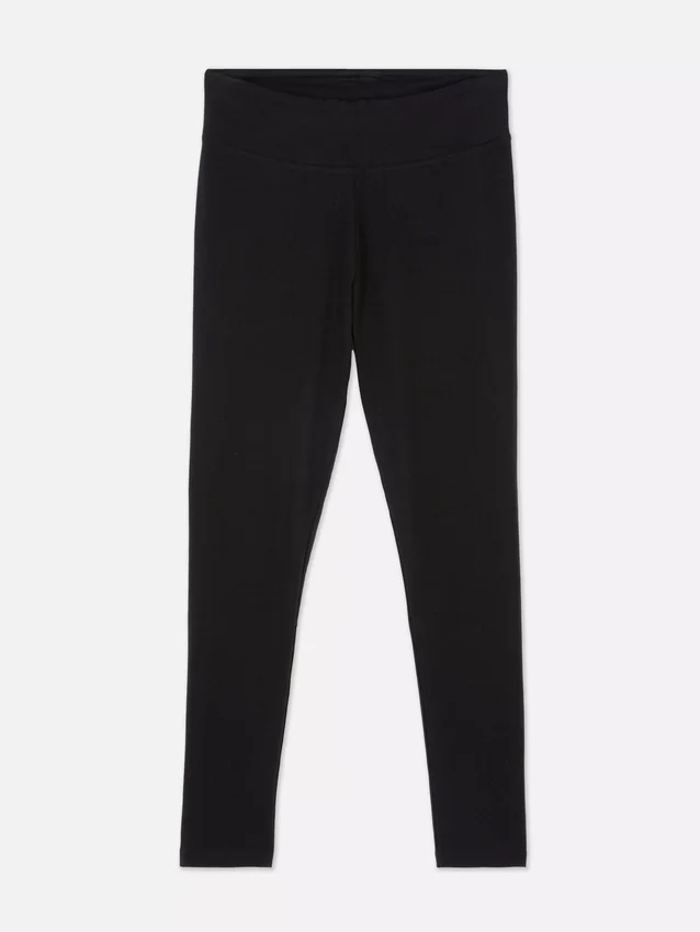 High waist jersey leggings
