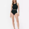 High waist seamless shapewear thong