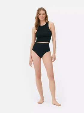 High waist seamless shapewear thong