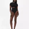 High waist seamless shapewear thong