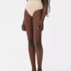 High waist seamless shapewear thong