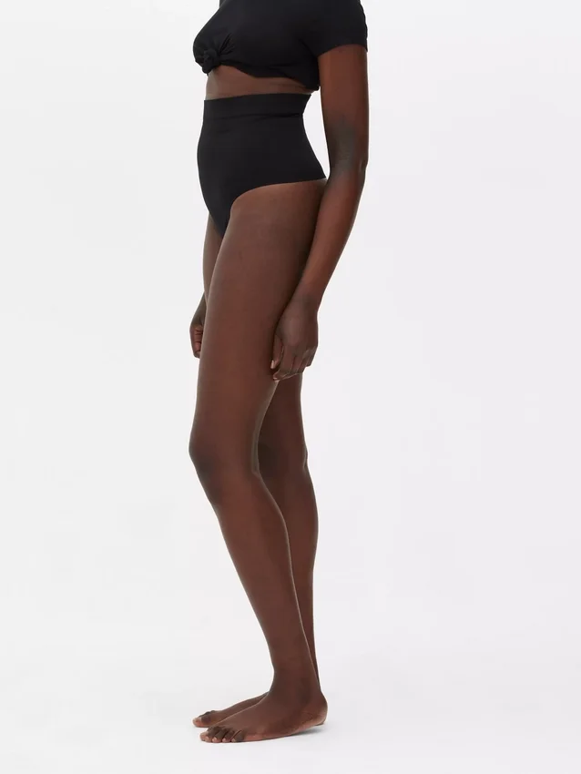 High waist seamless shapewear thong