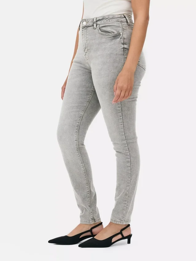 High waist skinny jeans