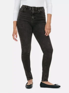 High waist skinny jeans