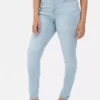 High waist skinny jeans