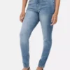 High waist skinny jeans