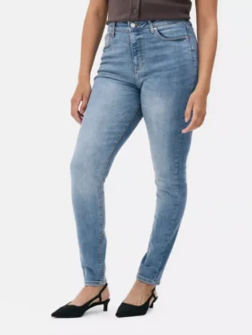 High waist skinny jeans