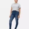 High waist skinny jeans
