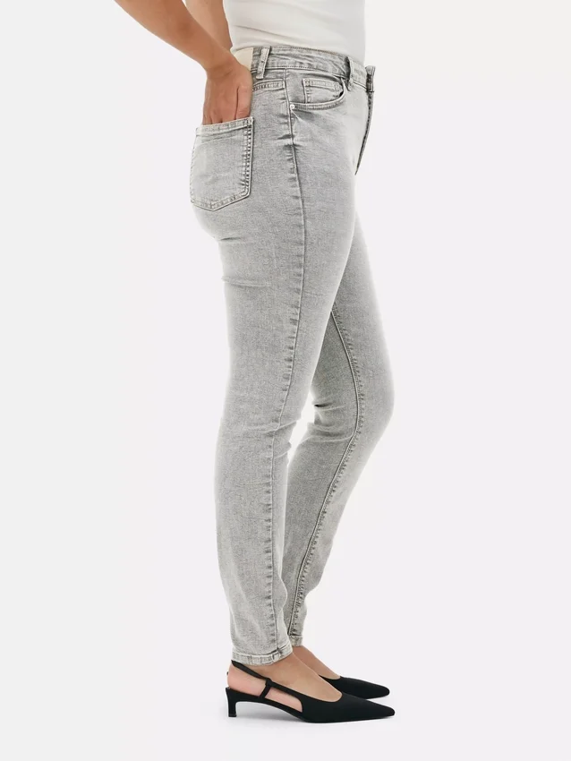 High waist skinny jeans