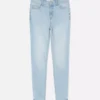 High waist skinny jeans