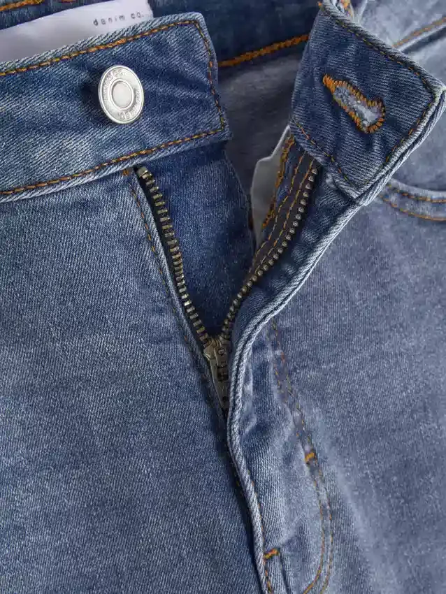 High waist skinny jeans