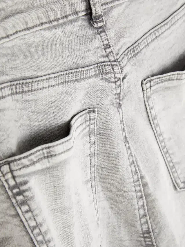 High waist skinny jeans