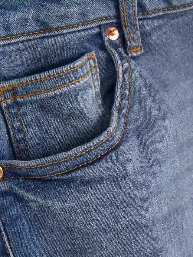 High waist skinny jeans
