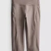 High waisted active capri leggings