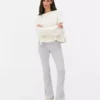High-waisted active flared leggings