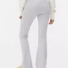 High-waisted active flared leggings