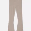 High-waisted active flared leggings