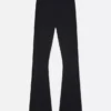 High-waisted active flared leggings