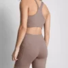 High-waisted active yoga shorts
