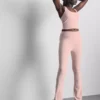 High waisted flared active leggings