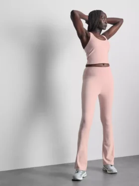 High waisted flared active leggings