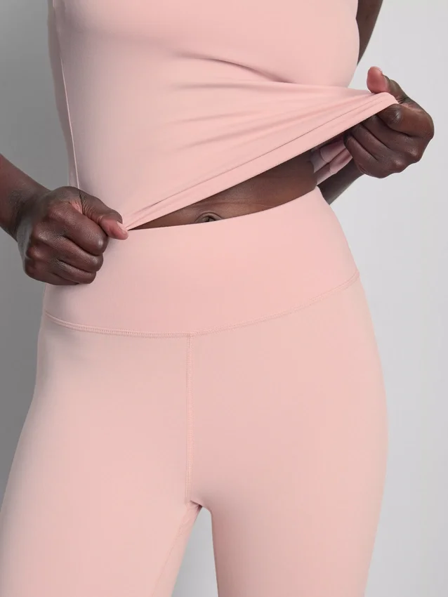 High waisted flared active leggings