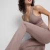 High waisted flared active leggings
